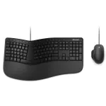 Microsoft Ergonomic Desktop juhtmega klaviatuur ja hiir, QWERTY, poola