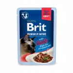 Brit Premium steriliseeritud kassitoit lambalihaga kastmes, 85 g