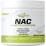 Vitalmax NAC 100% N-atset&uuml;&uuml;l L-ts&uuml;steiin pulber 150g toidulisand