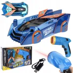 Kaugjuhtimispultiga "Wall Rider" auto LED- ja laseriga