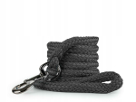 Punutud must n&ouml;&ouml;r-lanyard, 220 cm