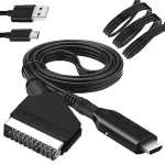 HDMI-SCART adapterikaabel 1 m, AV HD 1080p