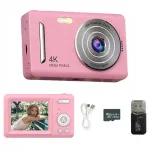 Laste HD digitaalne kaamera 1080P 48MP stabiliseerimise ja 16X suumiga