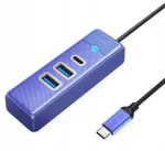 USB-C jagaja Orico PWC2U-C3-015-BL-EP, 2x USB-A 3.1, 1x USB-C