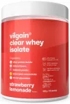 VILGAIN Clear Whey Isolate vadakuvalgu isolaat, maasikane, 500 g