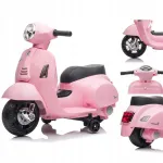 Laste elektrit&otilde;ukeratas MINI Vespa, roosa