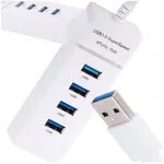 USB jagaja, 4 pesa, USB 3.0