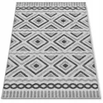 Vaip BOHO BERBER 80x150 cm, hall, kahekordne kiht