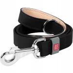 WAUDOG nahast koera rihm, 20 mm x 122 cm, must