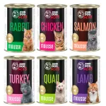 JOHN DOG FOR CATS MOUSSE MUS MIX niiske kassitoit 6 x 400g teraviljavaba