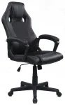 Kontoritool m&auml;ngimiseks SWIVEL, nahk ja kangas