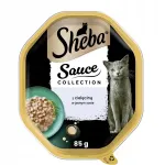 SHEBA niiske kassitoit vasikaliha kastmes, 11 x 85 g