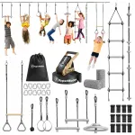 Laste Ninja takistusrada HyperMotion slackline, 9 takistust