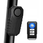 Jalgratta alarm 113dB kaugjuhtimispuldiga, veekindel, SOS, vibratsioonianduriga