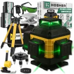 Ristl&otilde;ike laser tase 16 joonist 4D 360 koos statiivi ja karbiga