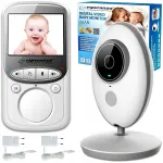NANNY videolapsehoidja LCD-ekraaniga ja &ouml;&ouml;režiimiga