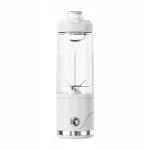 Valge kaasaskantav mini kokteiliblender