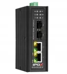 PXI-S4-P2G-U2F-R t&ouml;&ouml;stuslik gigabit PoE l&uuml;liti, 2 porti + 2 SFP