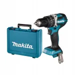 Juhtmeta l&ouml;&ouml;kpuur-mootor Makita DHP484ZK, 18V, 54 Nm, harjadeta korpus