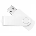 USB m&auml;lupulk TWISTER, 32 GB, 3.0, valge