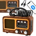 Kaasaskantav raadio Bluetoothi, AM/FM ja p&auml;ikeselaadimisega