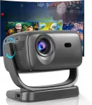 Projektor Weejector Mini Bluetooth WiFi 6 Full HD1080P 4K koduseks kinoks