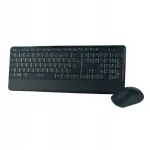 LogiLink 2,4 GHz juhtmevaba klaviatuur ja hiir, QWERTY, multimeedia