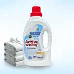 Pesuvahend ACTIVE WASHING valgele pesule, 1 l, Poola tootmine