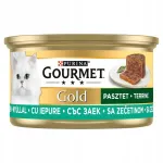 Purina GOURMET GOLD m&auml;rg kassitoit k&uuml;&uuml;liku lihaga 85g