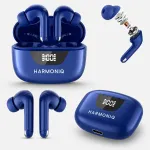 Juhtmevabad k&otilde;rvaklapid k&otilde;rvadesse Harmoniq Wireless Earbuds Bluetooth USB-C sinised