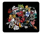 LINARTS Chaos PVC-hiirematt, 23x19 cm