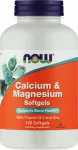 NOW Foods Kaltsium + Magneesium + D3-vitamiin + Tsingi toidulisand, 120 kapslit