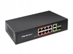 L&uuml;liti QOLTEC 52296, 11 pistikut, PoE, Fast Ethernet