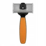 Tauro Pro Line Eliminator kamm karvapehmendajale, 76 mm, M, oranž