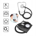 K&auml;sitsi verer&otilde;hu monitor stetoskoobiga 2in1, 0&ndash;300 mmHg, EXACT