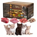 Green Nutrition m&auml;rg kassitoit, 4 maitse komplekt, 80 x 100 g