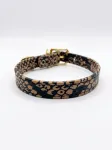 Koera kaelarihm leopardimustriga, 1,5 x 31 cm