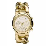 Naiste k&auml;ekell Michael Kors MK3131 Runway kuldne rihmaga