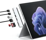USB-C 6-&uuml;hes multifunktsionaalne hub USB4, 6K HDMI, SD kaardilugejaga