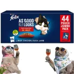 Felix Fantastic kassitoit 44x85g, 4 maitset, lihasegu