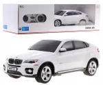 Puldiga juhitav BMW X6 valge 1:24, RASTAR