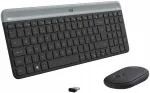 Traadita klaviatuur ja hiir Logitech MK470, must, QWERTZ, saksa