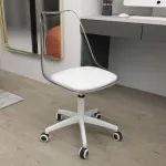 Kontoritool l&auml;bipaistva seljatoe ja PU-nahaga