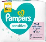 Laste niisked salvr&auml;tikud Pampers Sensitive, 4 pakki 52 tk (208 tk)