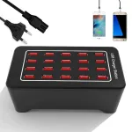 CAI USB jagaja 20 porti, LED, 100W