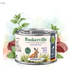 Baskerville Prebio kassikonserv k&auml;nguru ja kissellaga, monoproteiin, v&auml;hese rasva ja fosforiga
