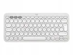 Klaviatuur Logitech Pebble Keys 2 K380s, juhtmevaba, valge