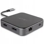 ACER 7in1 dokijaam, USB4, USB-C, 8K HDMI, DP, RJ45, 100W
