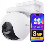 Ezviz CB8 PRO juhtmevaba WiFi videokaamera 4K p&auml;ikeseenergiaga ja p&ouml;&ouml;ratava kinnitusega