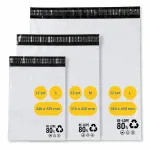 Saatmiskotid, 36 tk, tugevast fooliumist, segam&otilde;&otilde;tudes (S, M, L), Roz MIX